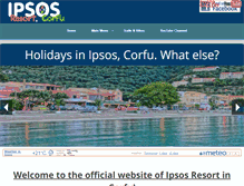 Tablet Screenshot of corfuipsos.com